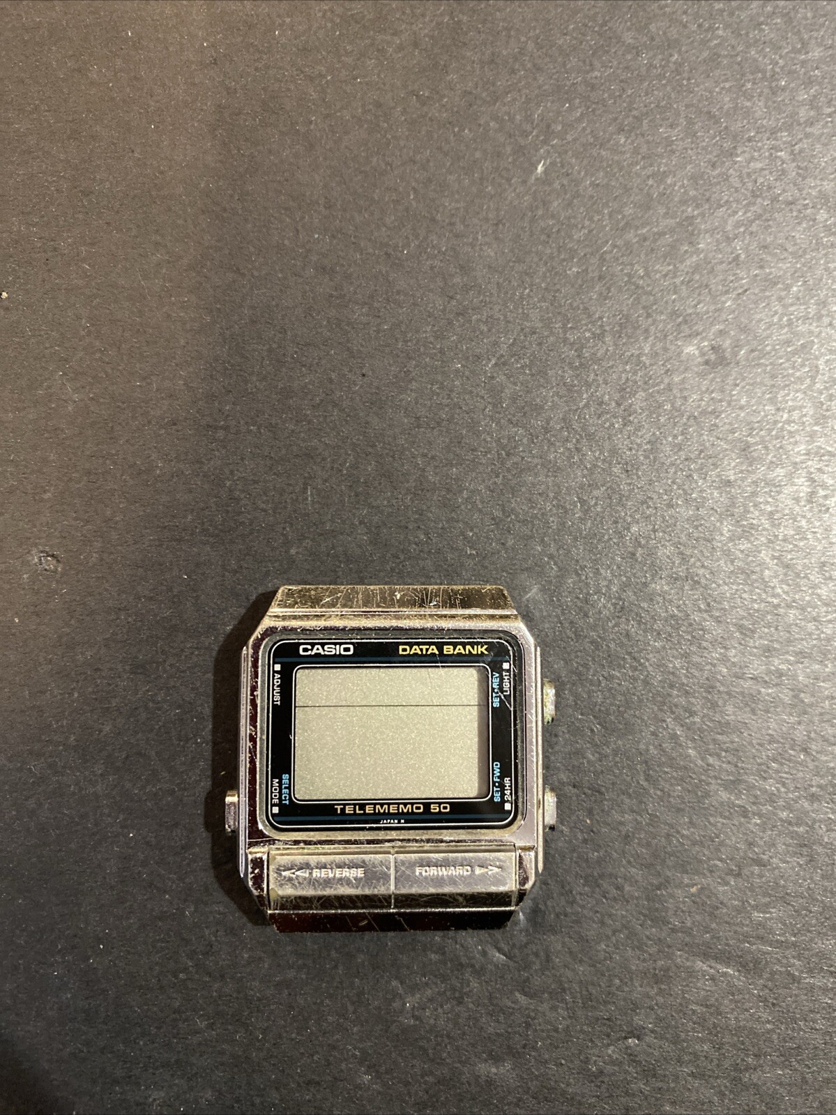 Casio Data Bank 262 DB-510 Quartz Digital Vintage Watch For Parts
