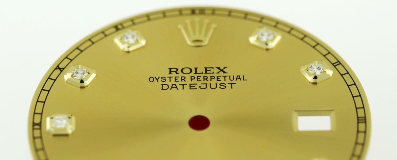 Original Men’s Rolex Datejust II 116303 116333 Champagne Diamond Dial 2/Tone #M3