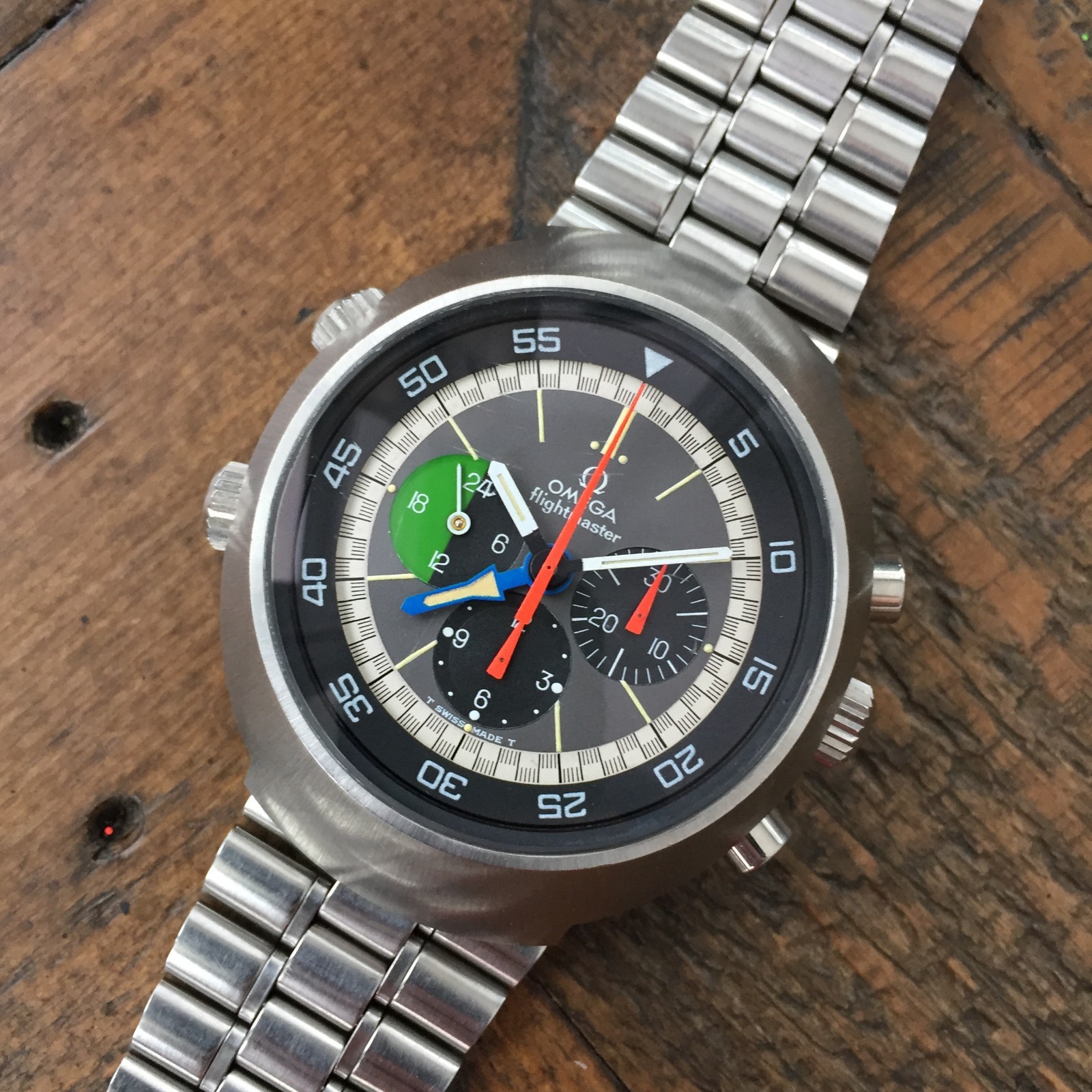 NEW OMEGA FLIGHTMASTER SAPPHIRE CRYSTAL 145.013/145.0013 WITH GASKETS