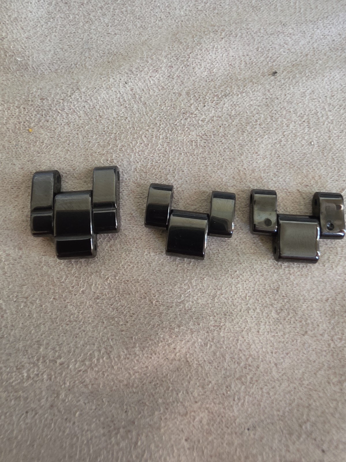 Chanel J12 BLACK Ceramic WATCH Link 17mm X 4MM THICK WITH PIN