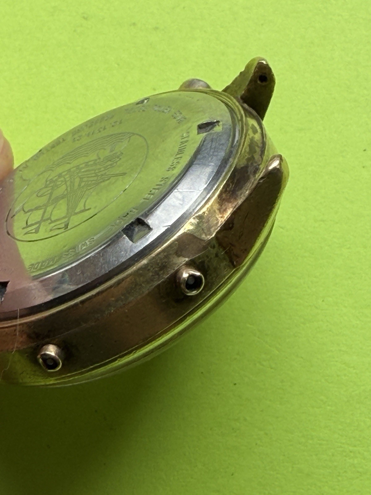 WAKMANN VALJOUX 72C 730 ORIGINAL CHRONOGRAPH CASE, DIAL, HANDS! REF 72.1311.21