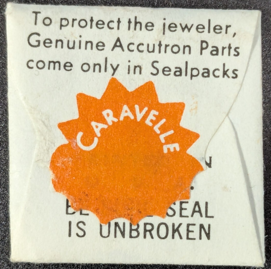 NOS NEW Genuine Bulova Caravelle Cal. 5AW – Clutch Wheel Vintage Watch Part #17