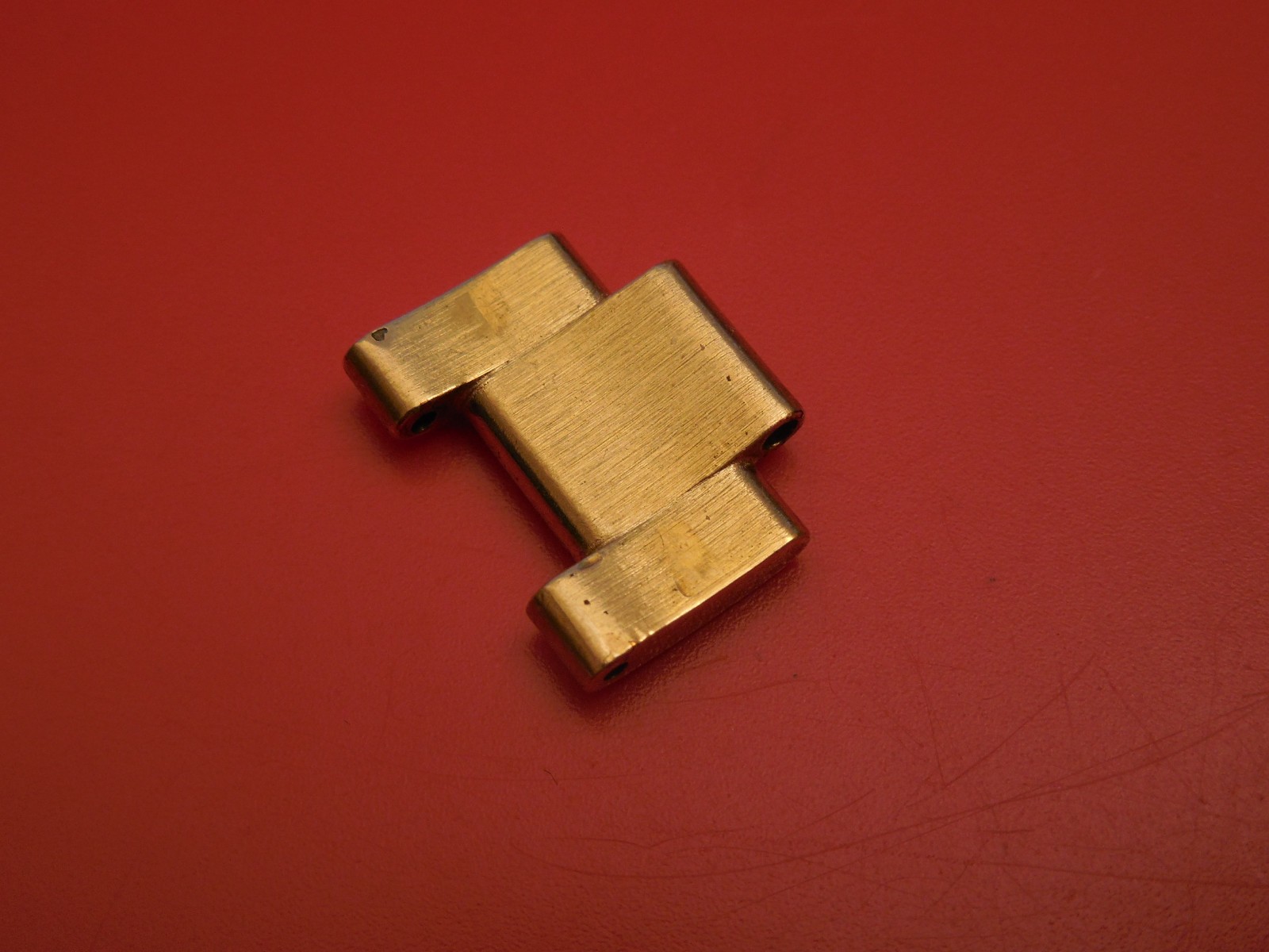 ROLEX 18K GOLD ELECTROPLATED 15MM LINK 19MM 78351 OYSTER BAND BRACELET STRAP