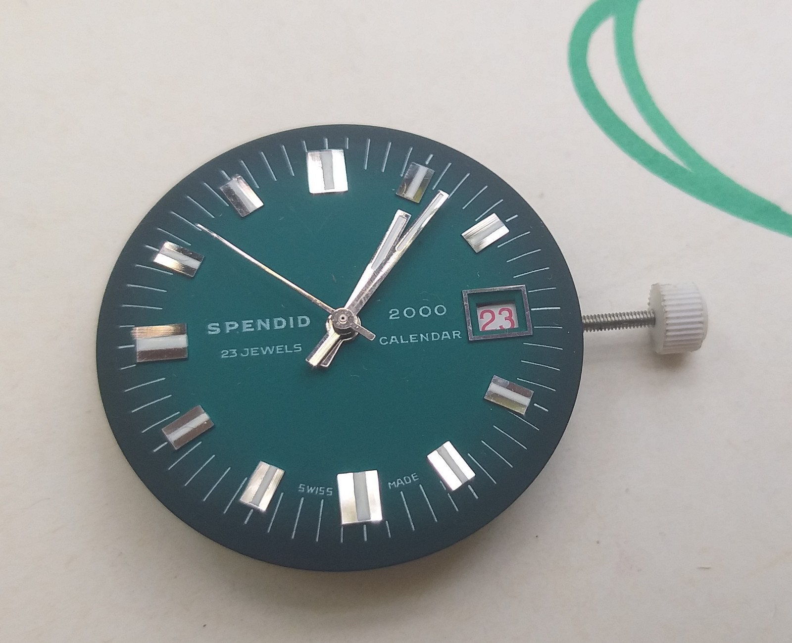 Bettlach EB cal. 8024 Unfinished Vintage Swiss Watch Project Lot New Old Stock