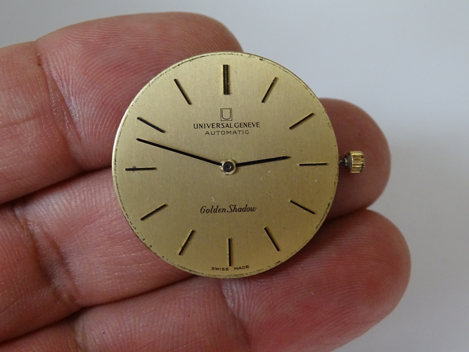 Universal Geneve Golden Shadow Movement Automatic Microtor, Cal. 1-66 Vintage