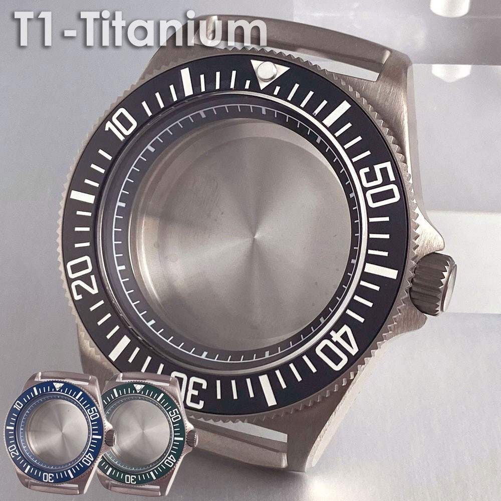 NH35A Tactical Frog Titanium Watch Case 42mm for ETA2824 PT5000 Sapphire Glass
