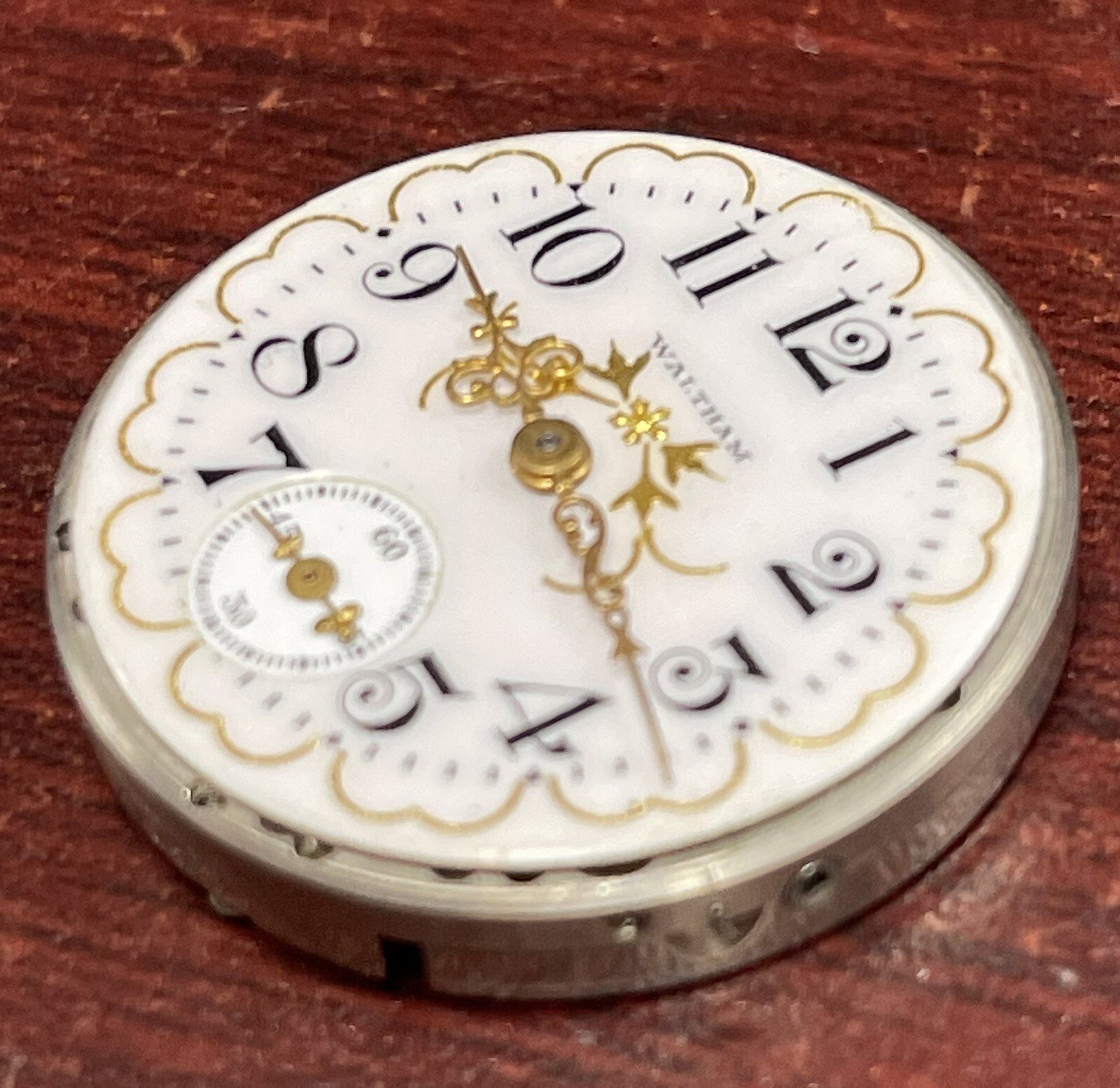 Circa 1918 Elgin Grade 286 Model 2 Movement 6s Size For Parts Or Repair..TJ221