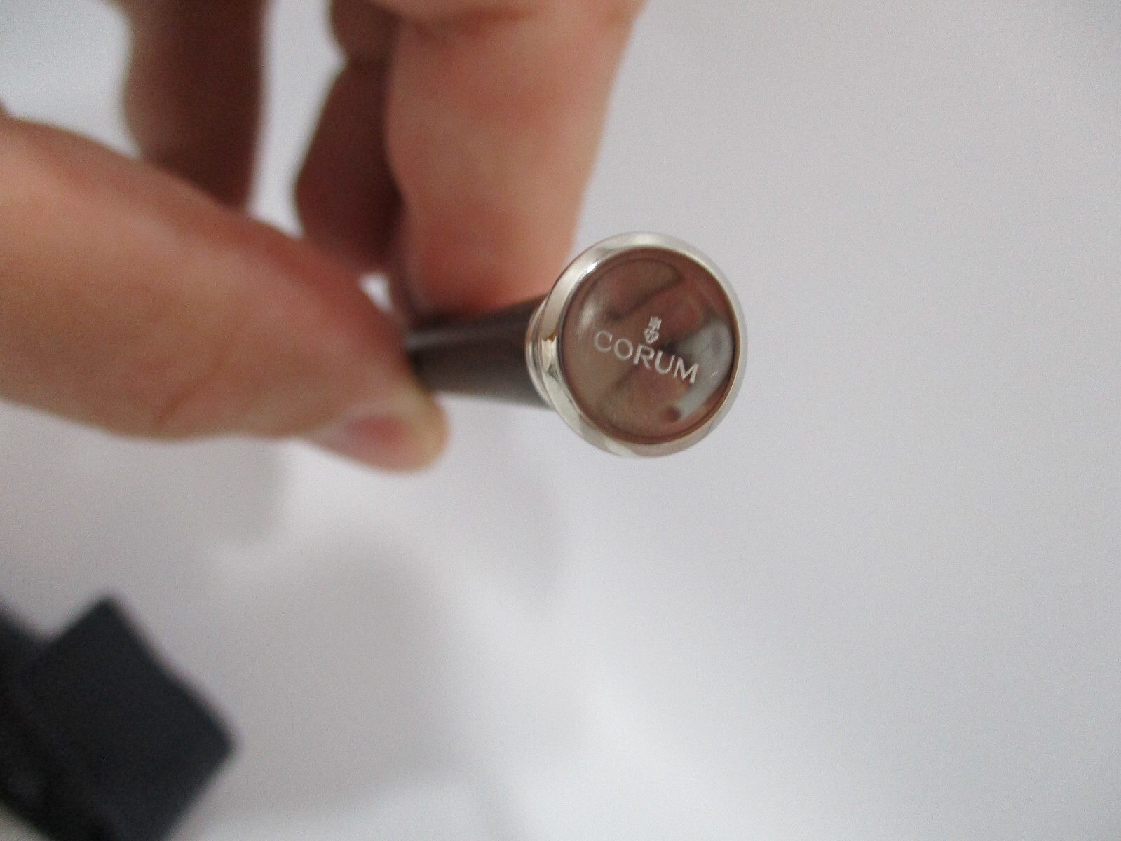 CORUM Watch Chronograph Complication Setting Pin Stylus Pusher Tool Leather Case