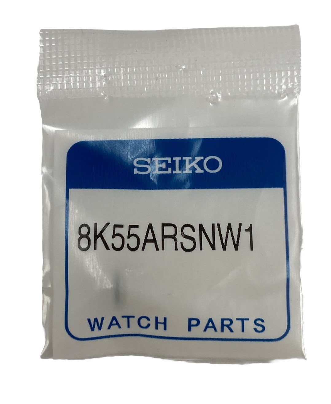 ORIGINAL SEIKO STAINLESS STEEL/BLACK CROWN 8K55ARSNW1 for 5M62 7T62 7T92 7T94