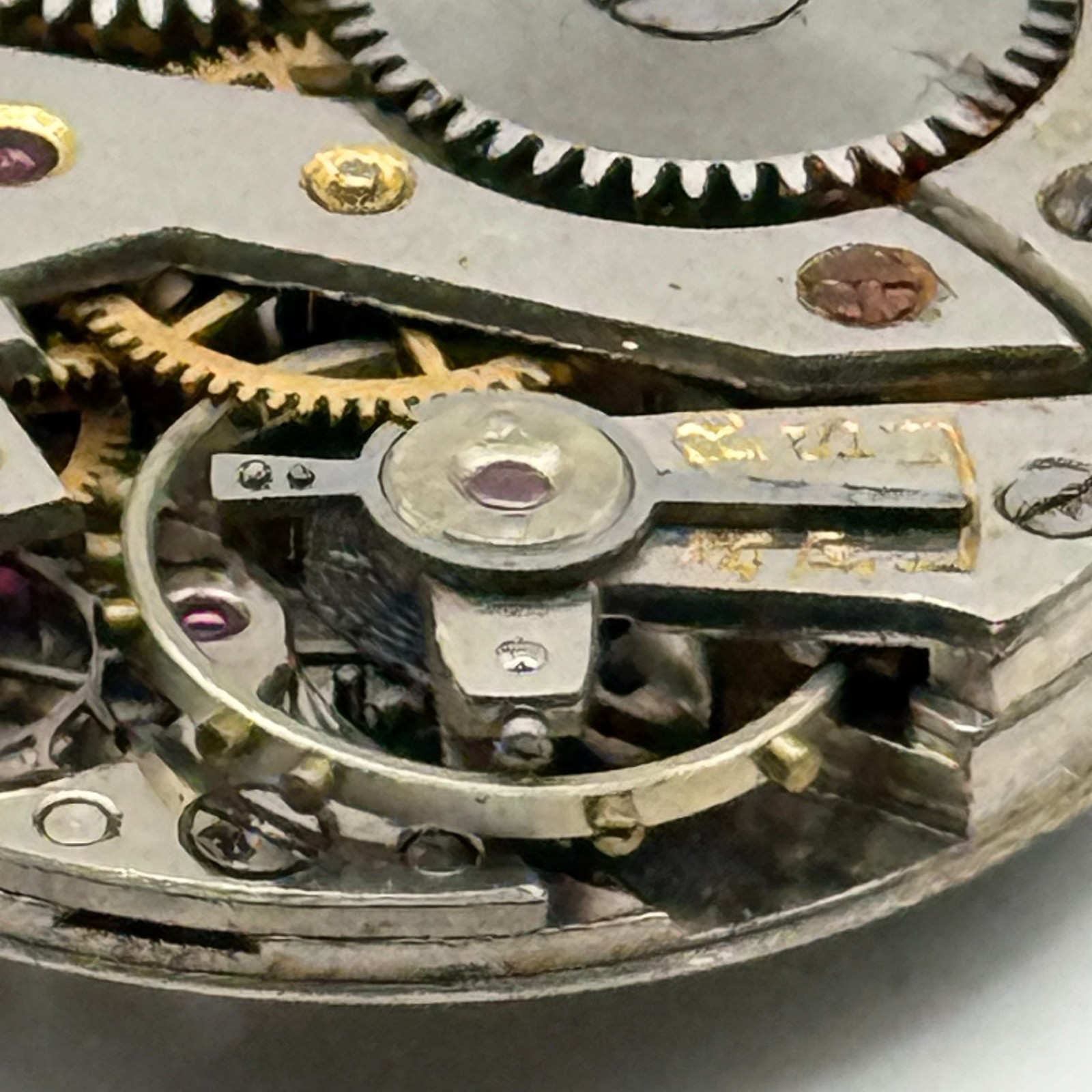 Peseux 170 Watch Movement 15 Jewels Swiss Manual Wind Parts Repair 23.3mm