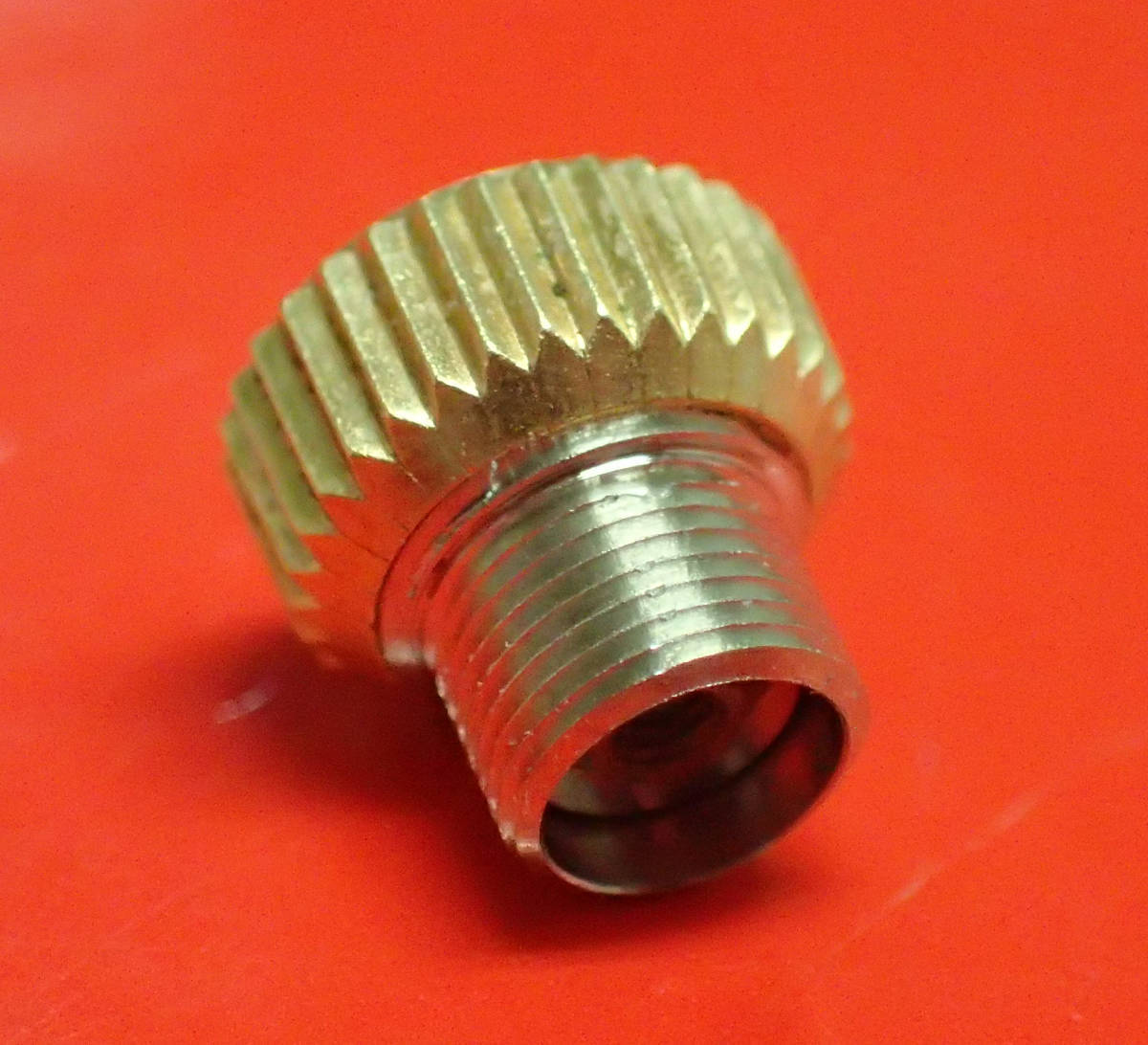 Genuine ROLEX PATENT Gold Crown w/Tube 6.1mm Bubble back Oyster Royal #685