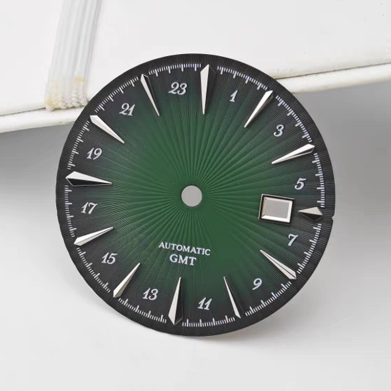 NH34 Dial 35mm Cocktail GMT Mens Case for NH34/NH35/NH36 Movement Watch Accessor