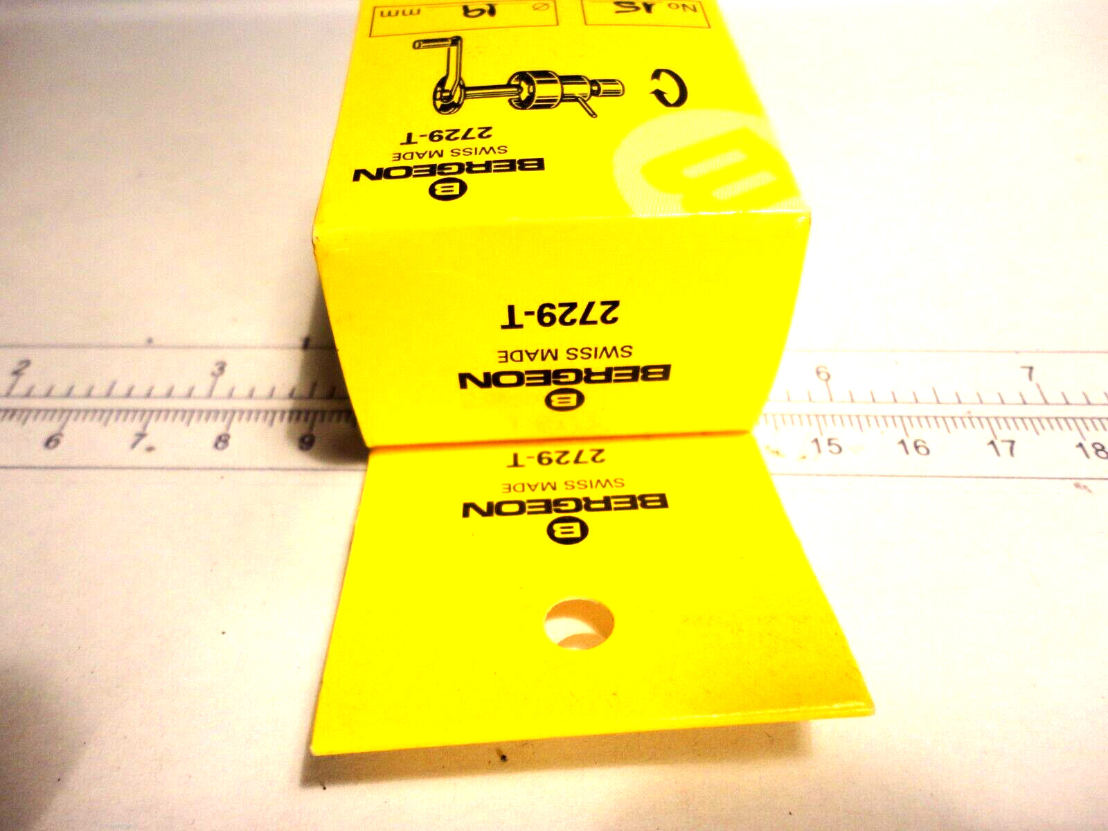 BERGEON Box only-for Mainspring Winder 2729-T , No.15