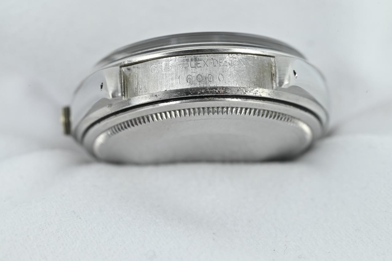 Rolex Datejust 36m Ref 16000 Complete Case, Glass, Bezel & Crown 1987