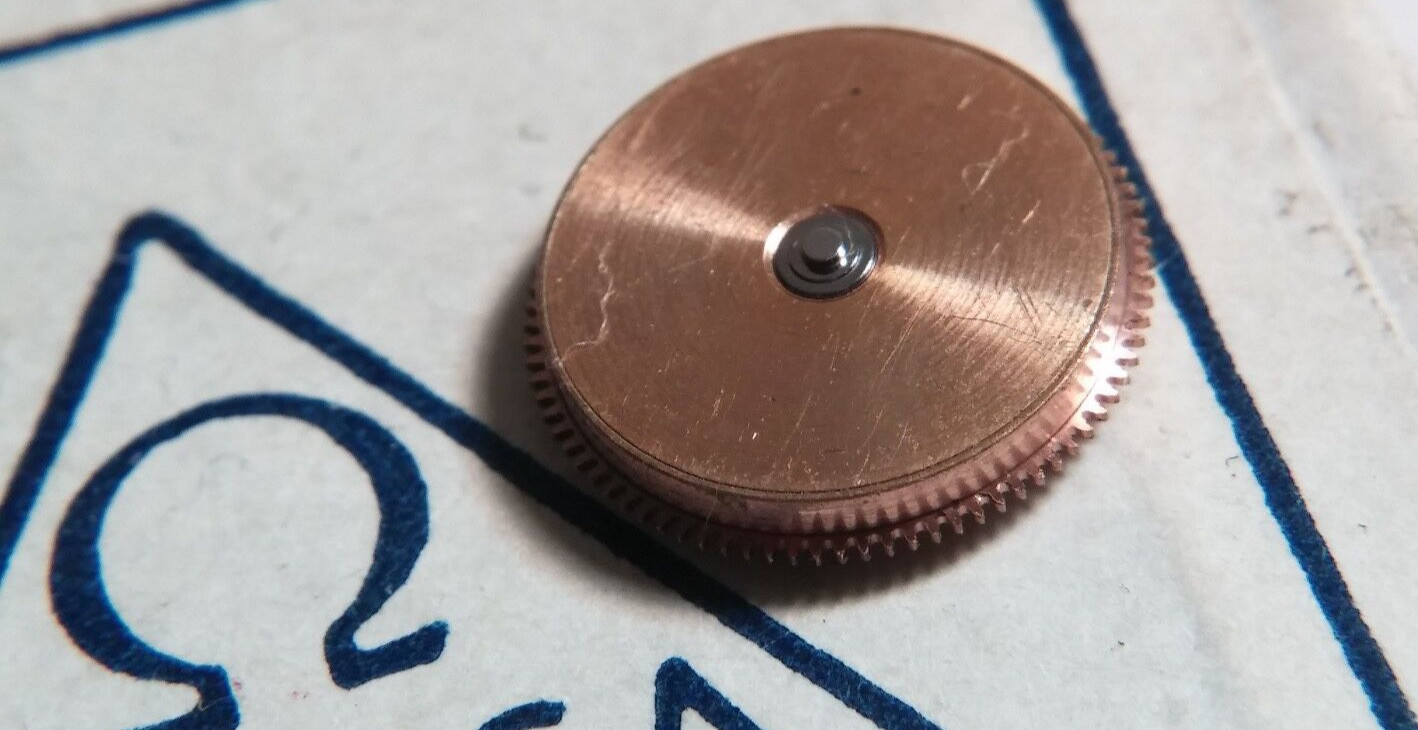 Omega 750 barrel and arbor pre-owned – for watch repair