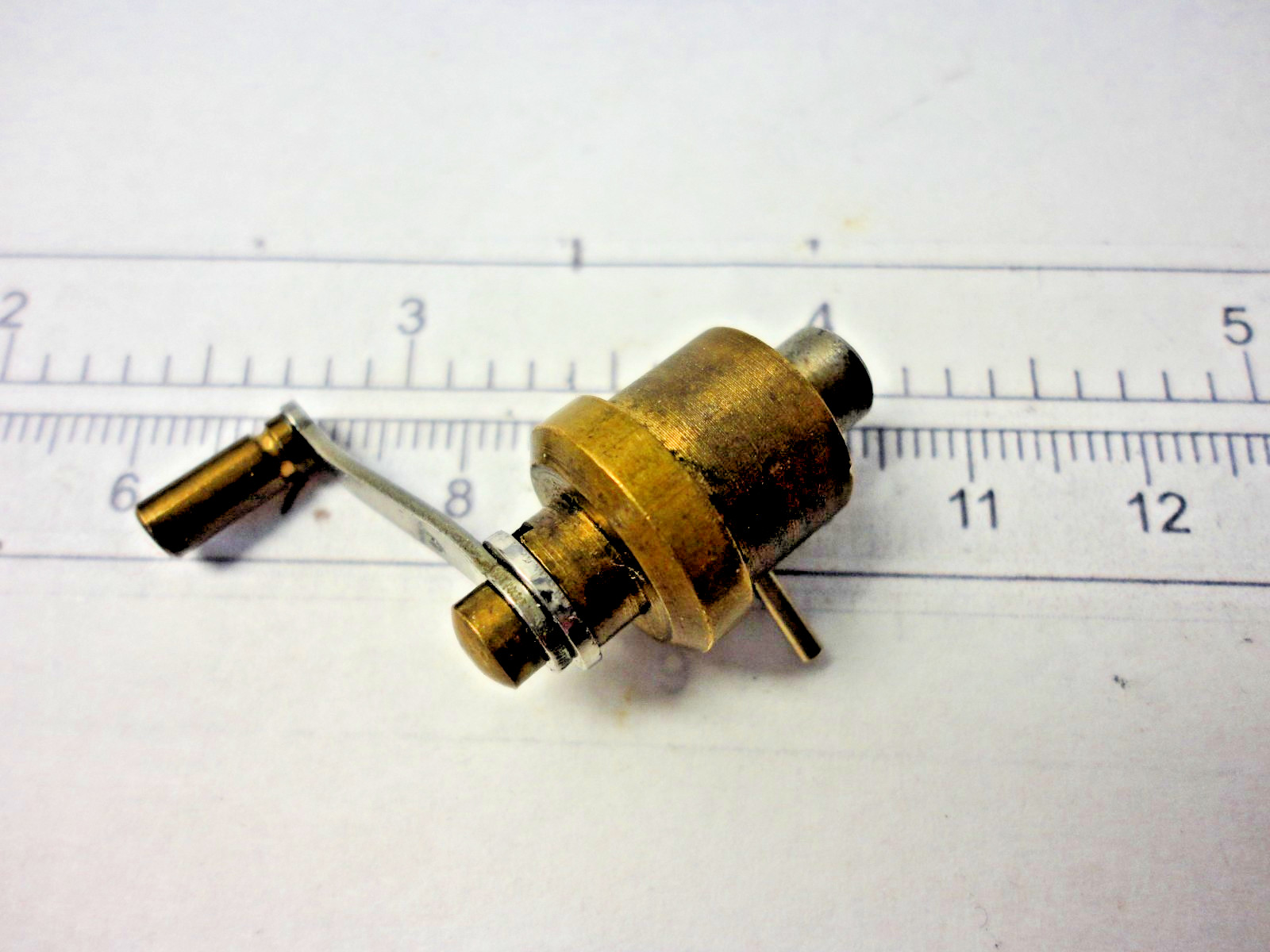 Watchmakers Mainspring Winder Drum & Arbor #3