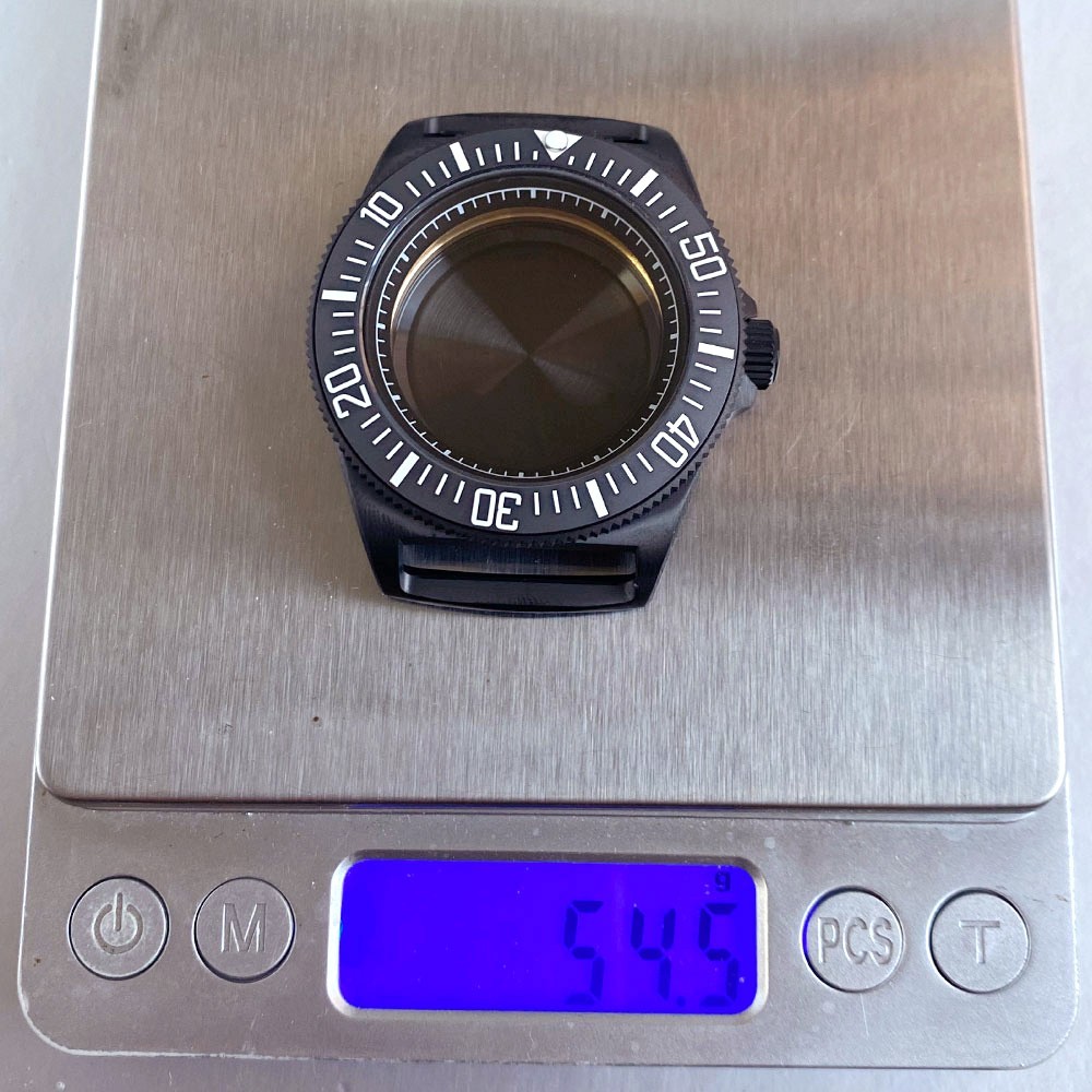 20ATM Dive Titanium 42mm Sapphire Watch Case 29mm Dial Luminous Fit NH35 ETA2824