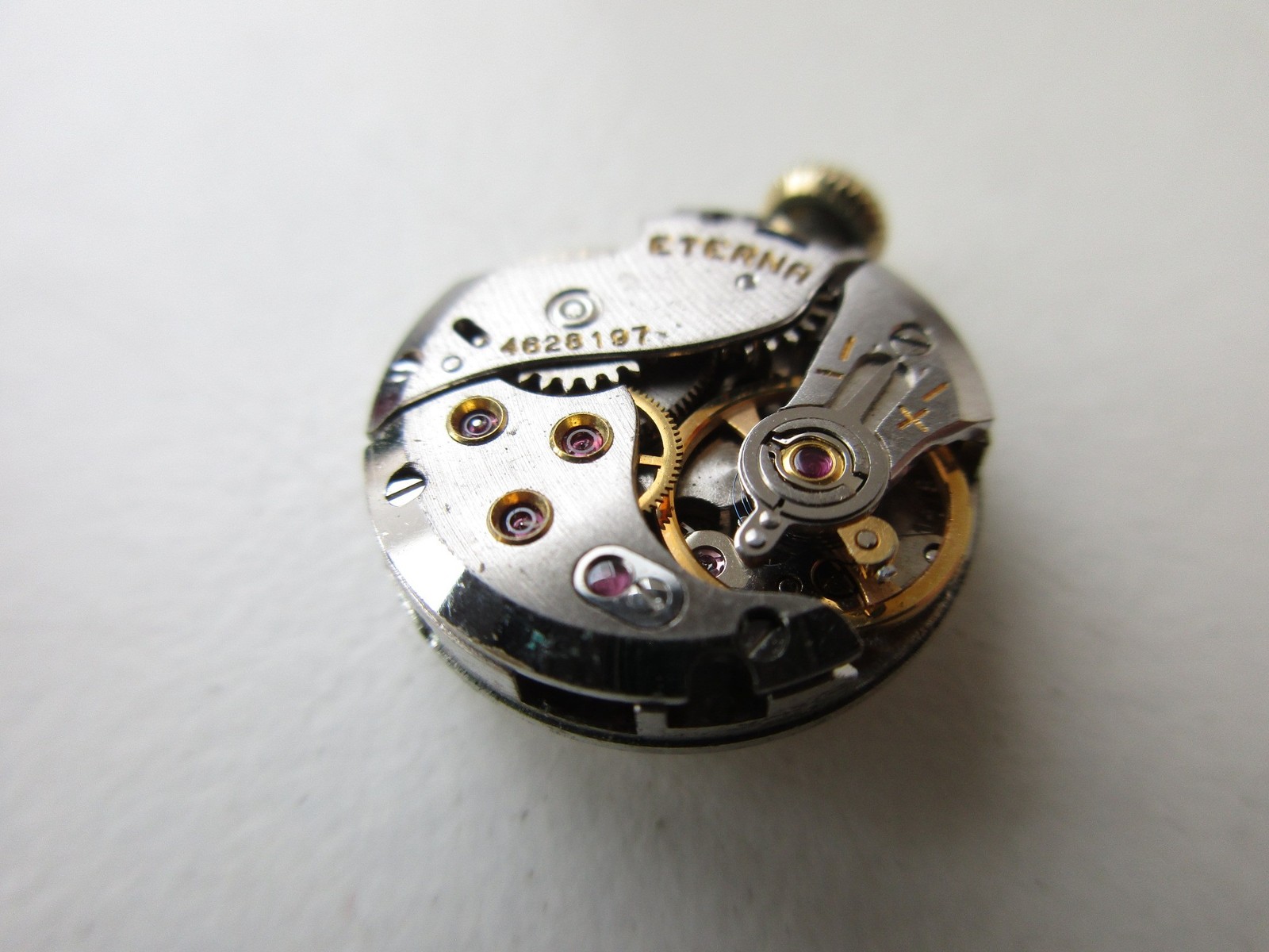 Eterna cal. 1418U Swiss made watch movement – running