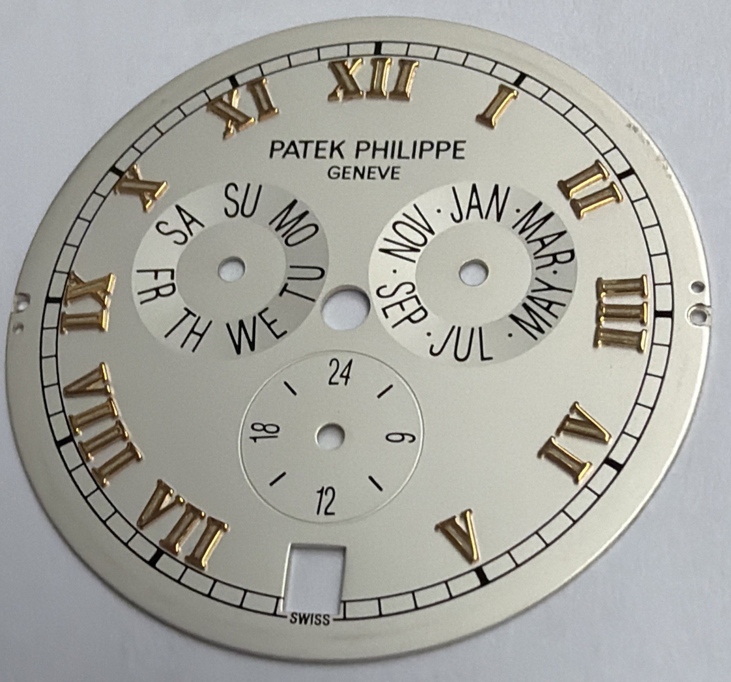 Patek Philippe 5035R Annual Calendar Rose Gold Silver Dial