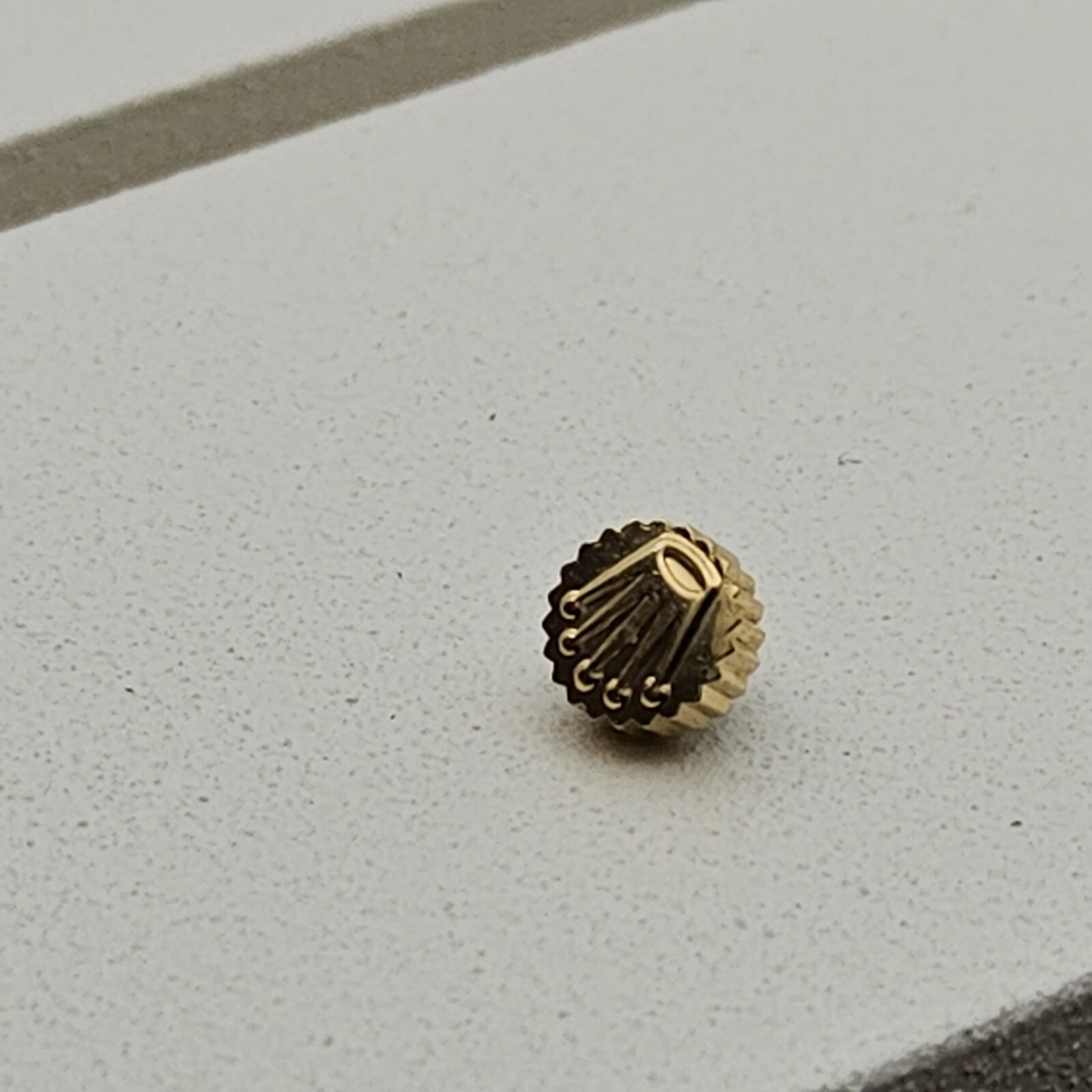 Rolex Crown 3.15mm , Yellow Gold , Cellini 3747 ,New old Stock