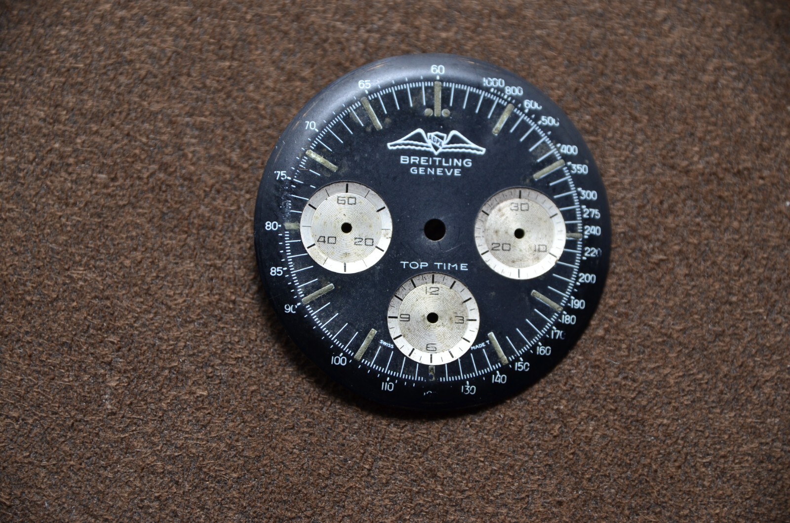 VINTAGE BREITLING AOPA 810 TOP TIME DIAL