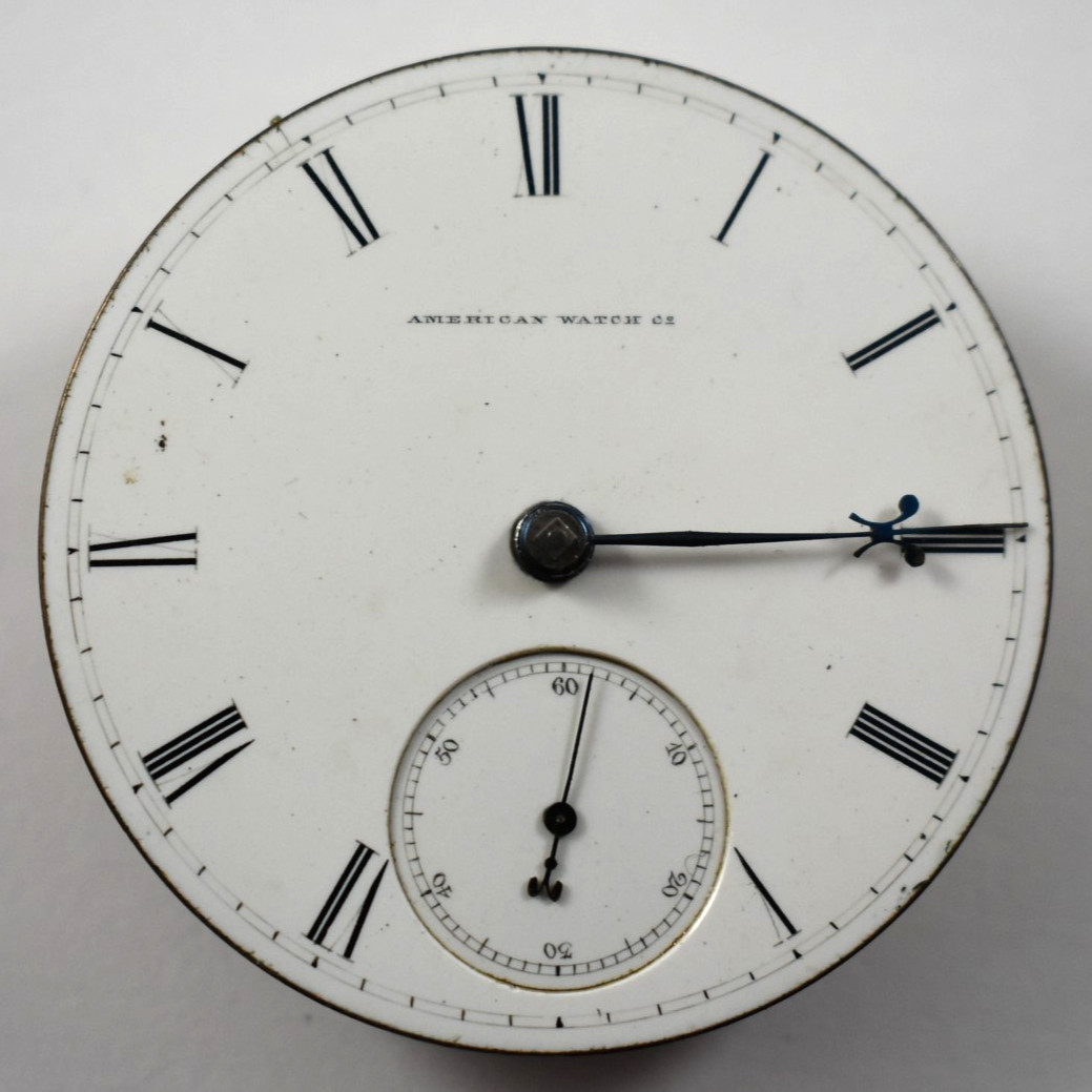 Vintage Waltham A.T & Co 18s 15J KW/KS Pocket Watch Movement c.1870 lot.ra