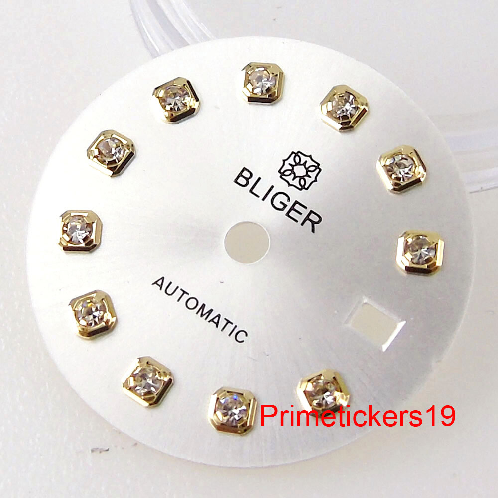 20.5mm Multicolor Sunburst/Gradient Watch Dial Diamond Markers Fit NH05 Movement