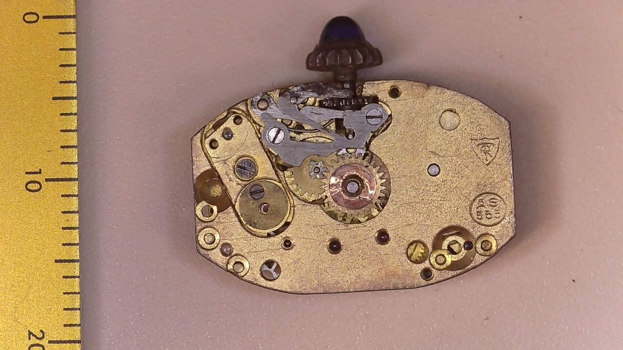 Ancien Mouvement Montre AS 555