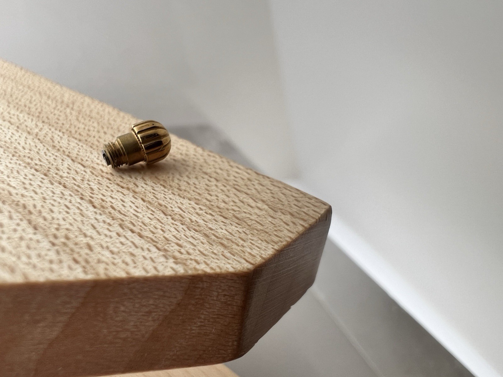 TAG HEUER 2000 WATCH REF: 165.306 CHRONO PUSHER GOLDTONE NEW 4X6.5 MM Swiss Made