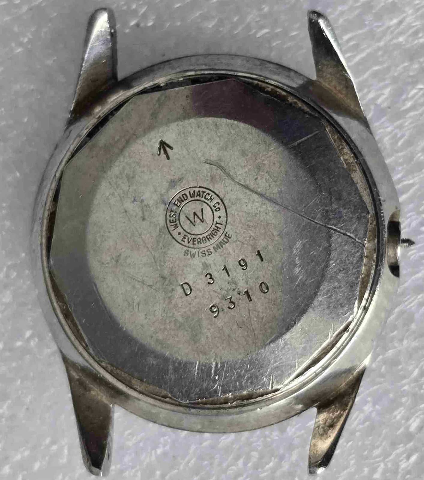 VTG WEST END Sowar PRIMA Steel Watch. Ref: D.3191. Cal: ETA-2824. For Service