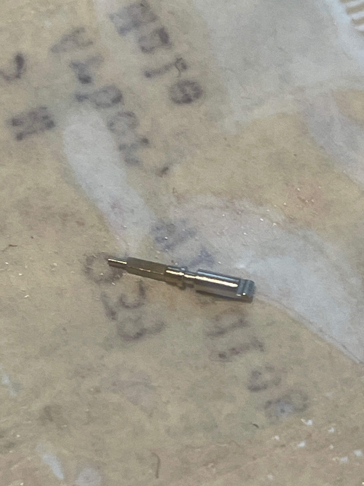 Elgin Factory MALE stem / winding arbor for 11½ ligne Grade 938