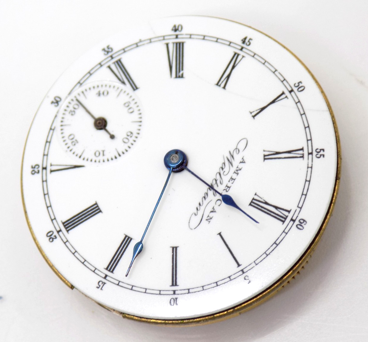 1891 American Waltham Grade 60 Model 1891 0s Pocket 7J Watch Movement