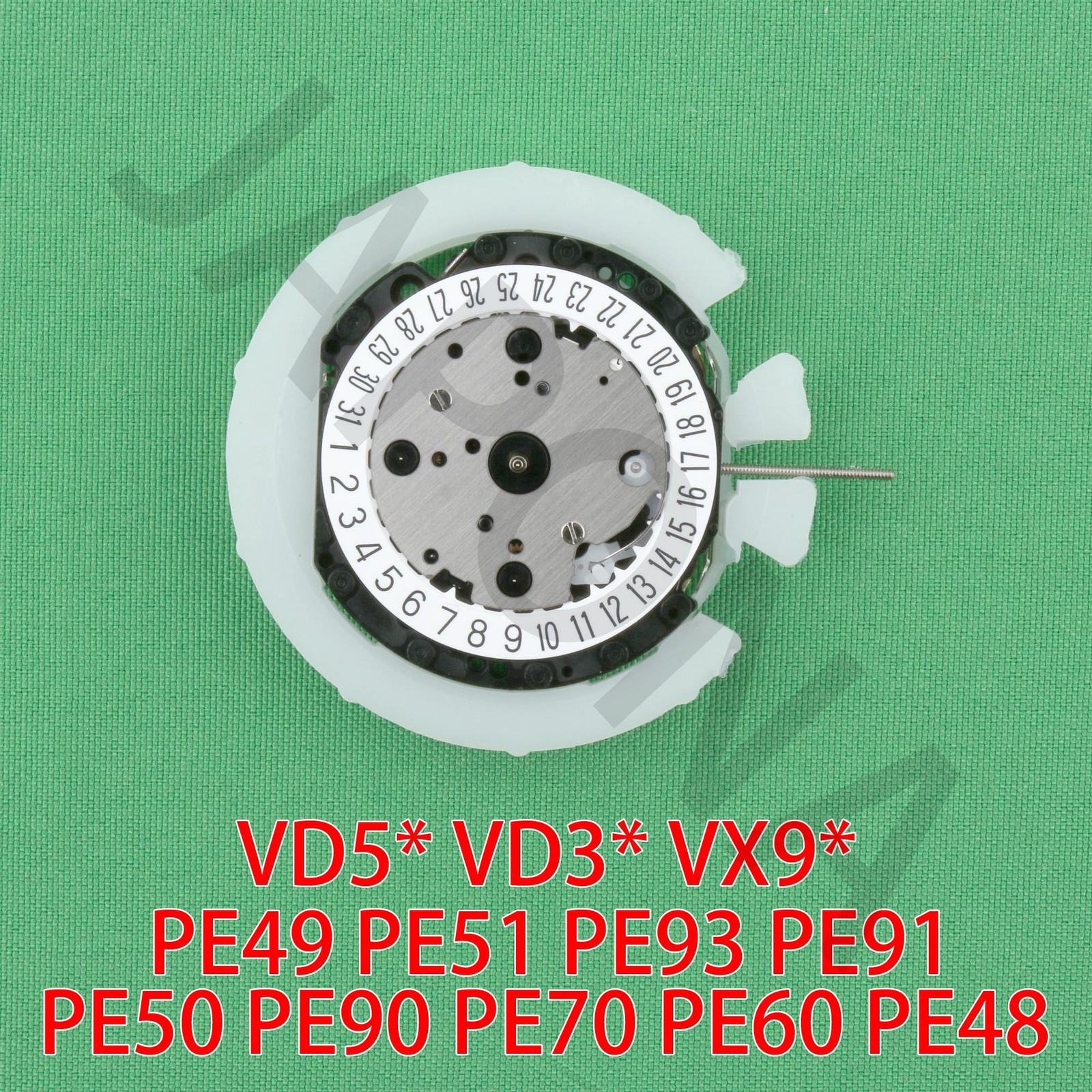 Plastic Watch Movement Spacer PE50 PE90 VD53 Vk Dial Holder Case Support Ring