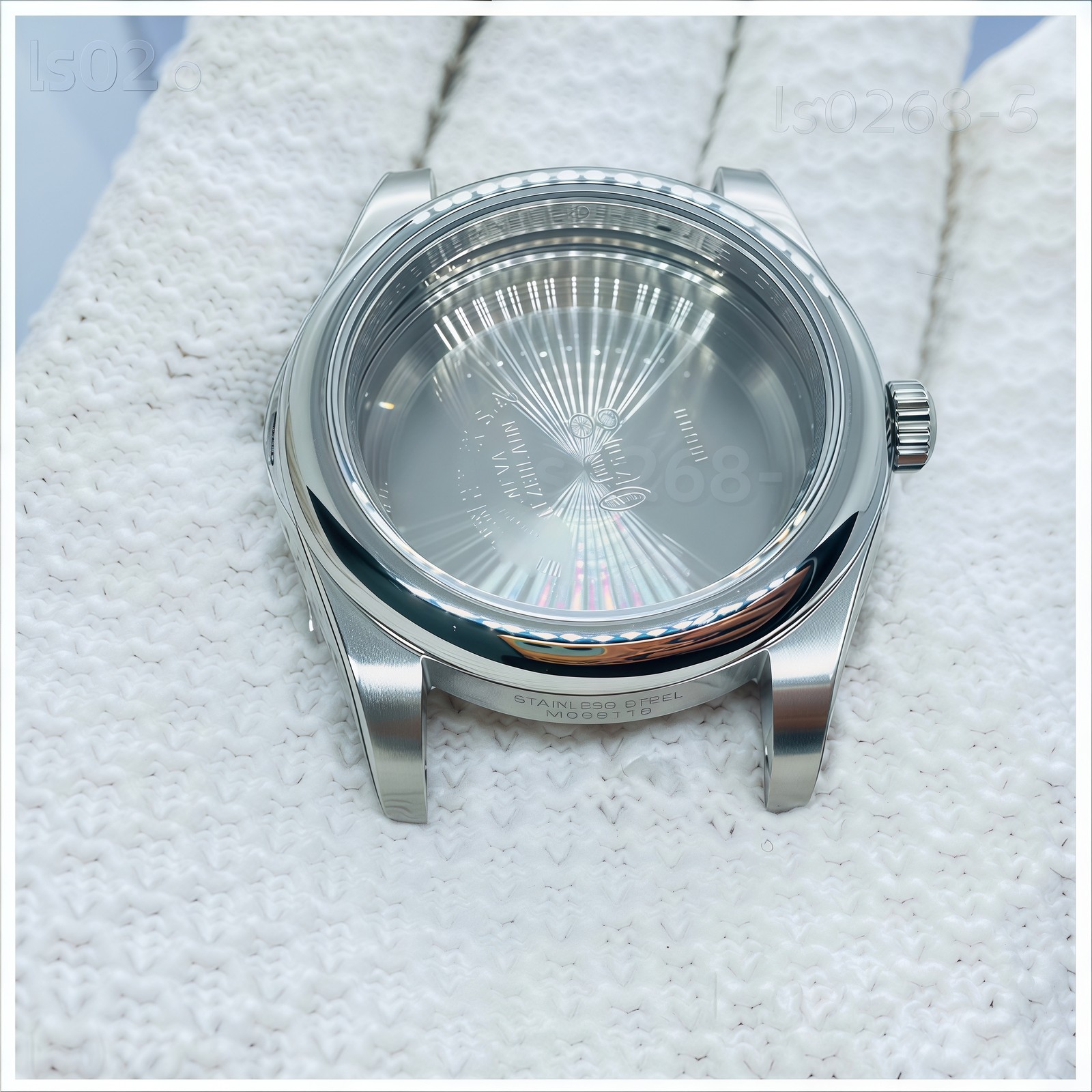 DIY 41mm Watch Steel Case kit For ETA 2824 Movement After-sales accessories