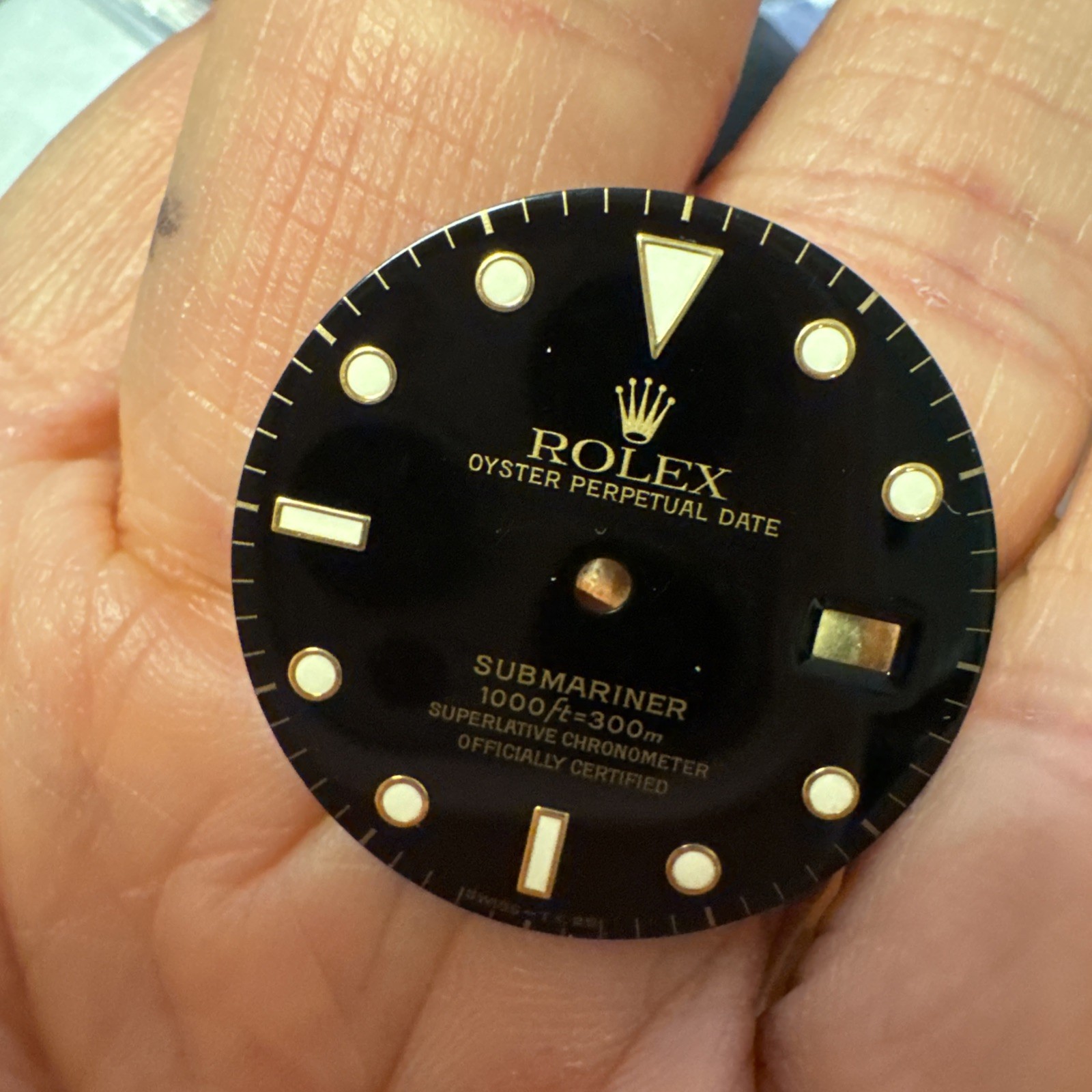 Original Rare Rolex Oyster Submariner 16618 16613 dial excellent condition (S3)