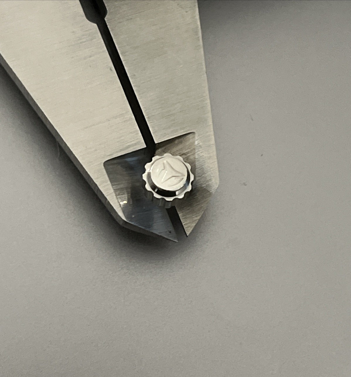TechnoMarine Watch Crown 6mm Silver Tone Stainless Steel Authentic Swiss Made