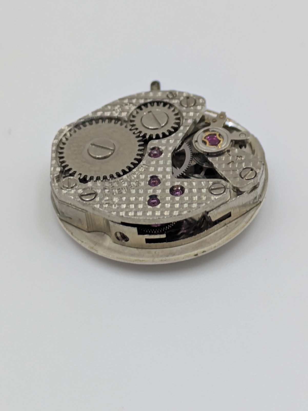 FHF ST 69-21 Smiths Manual Wind Watch Movement Dial Hands 17J 19mm