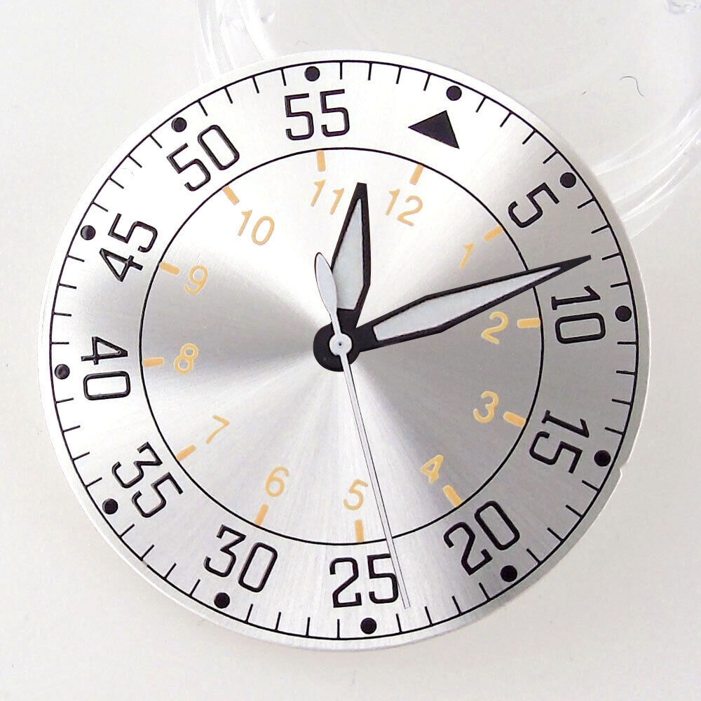33.5mm Sterile Watch Dial Face Fit Automaitc NH35A NH36A ETA2824 PT5000 Luminous