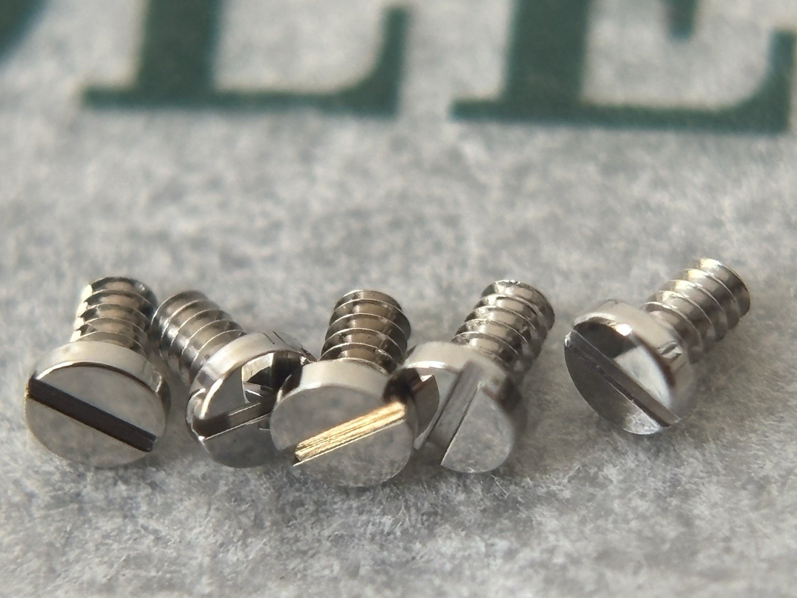 Genuine Rolex Cal: 3135 5110 Screws For Bridges New Old Stock