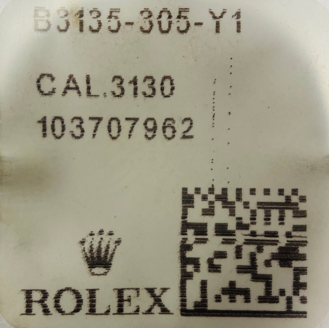 ROLEX FACTORY NEW SEALED RATCHET WHEEL 3135 305 and 3130 305