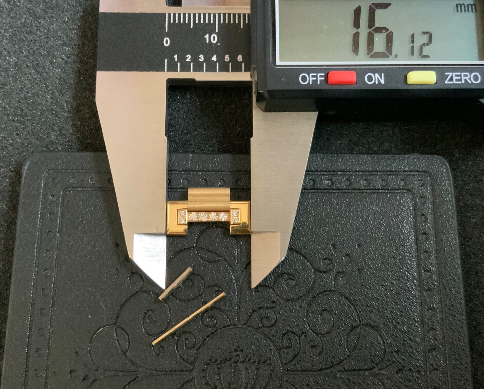 Authentic PIAGET DANCER POLO FULL 18K 16MM Factory Diamond Link