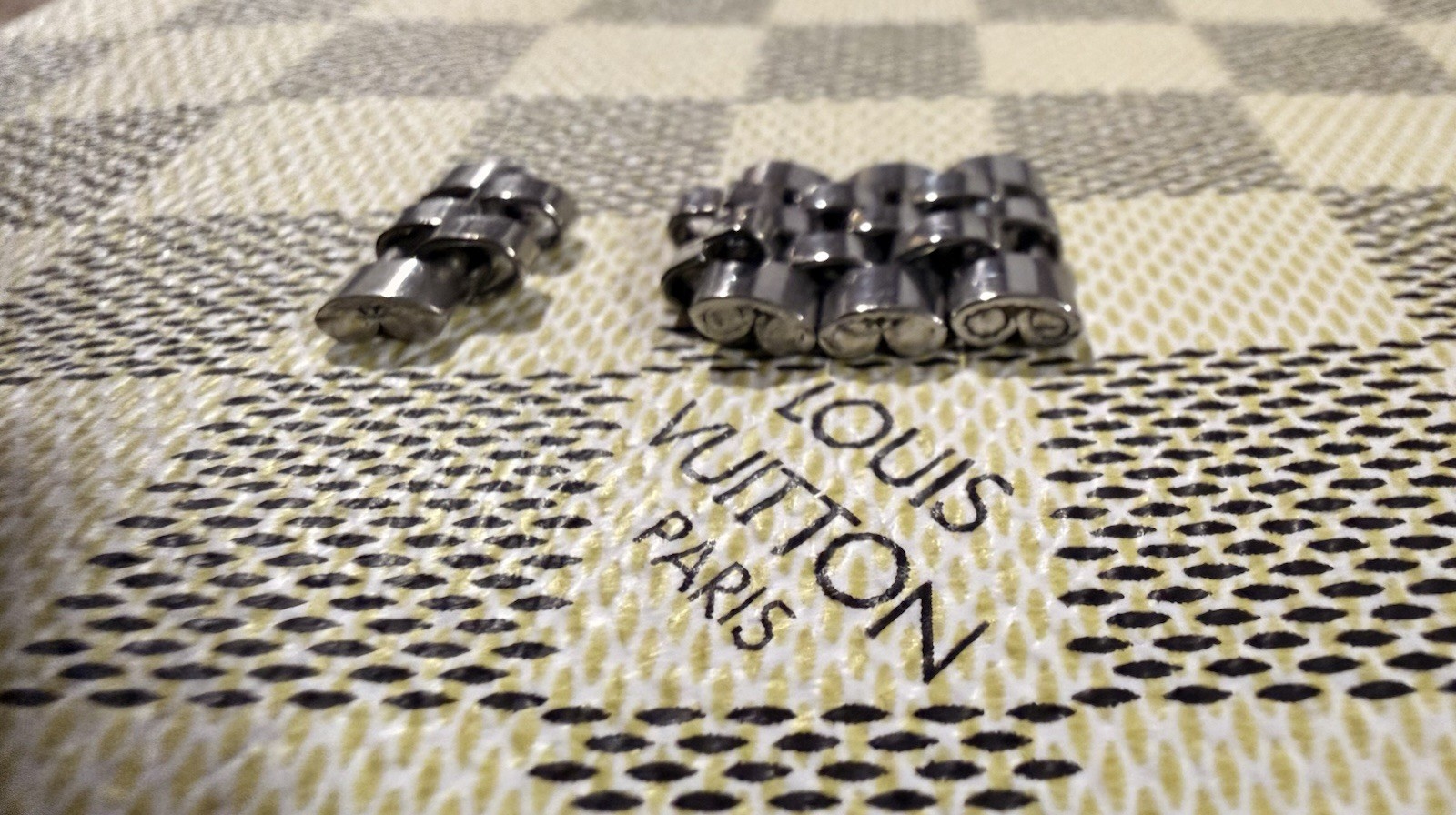 Rolex 6251H Folded Stainless Steel Jubilee Links (4 In Total)