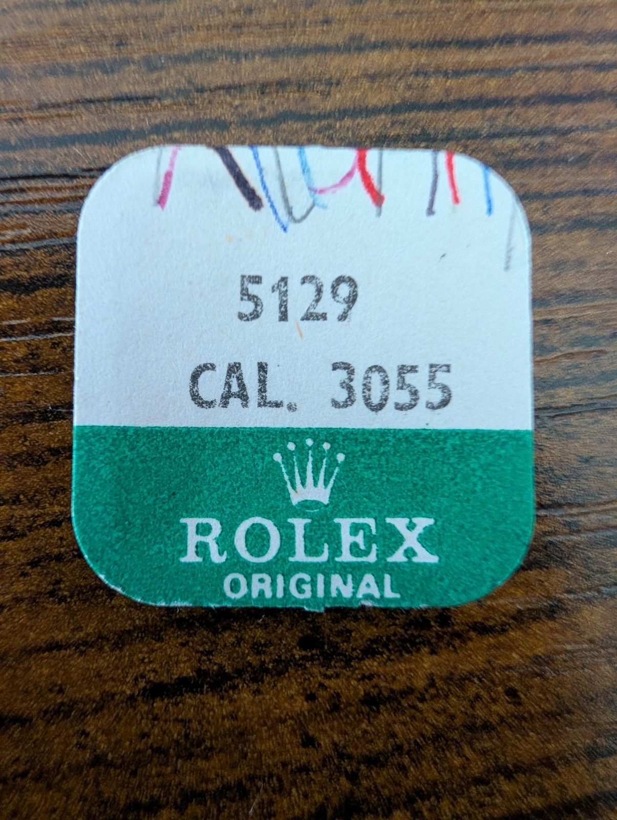ROLEX-DATE CORRECTOR-FACTORY SEALED-CAL 3055 PART 5129