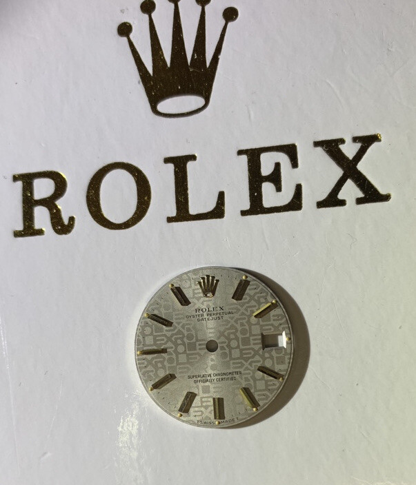 Authentic Rolex Datejust 31mm Gold Jubilee Dial Pie Pan Genuine Mint Condition