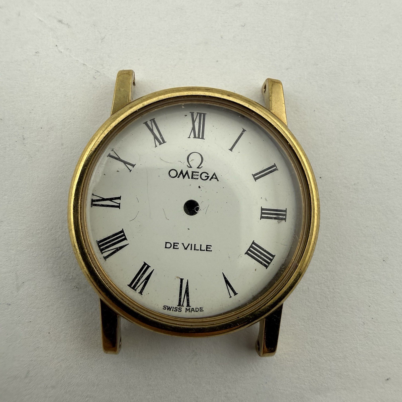 NOS Vntage OMEGA Deville 511.0532 Gold Plated Watch Case For Cal.625 Case & Dial