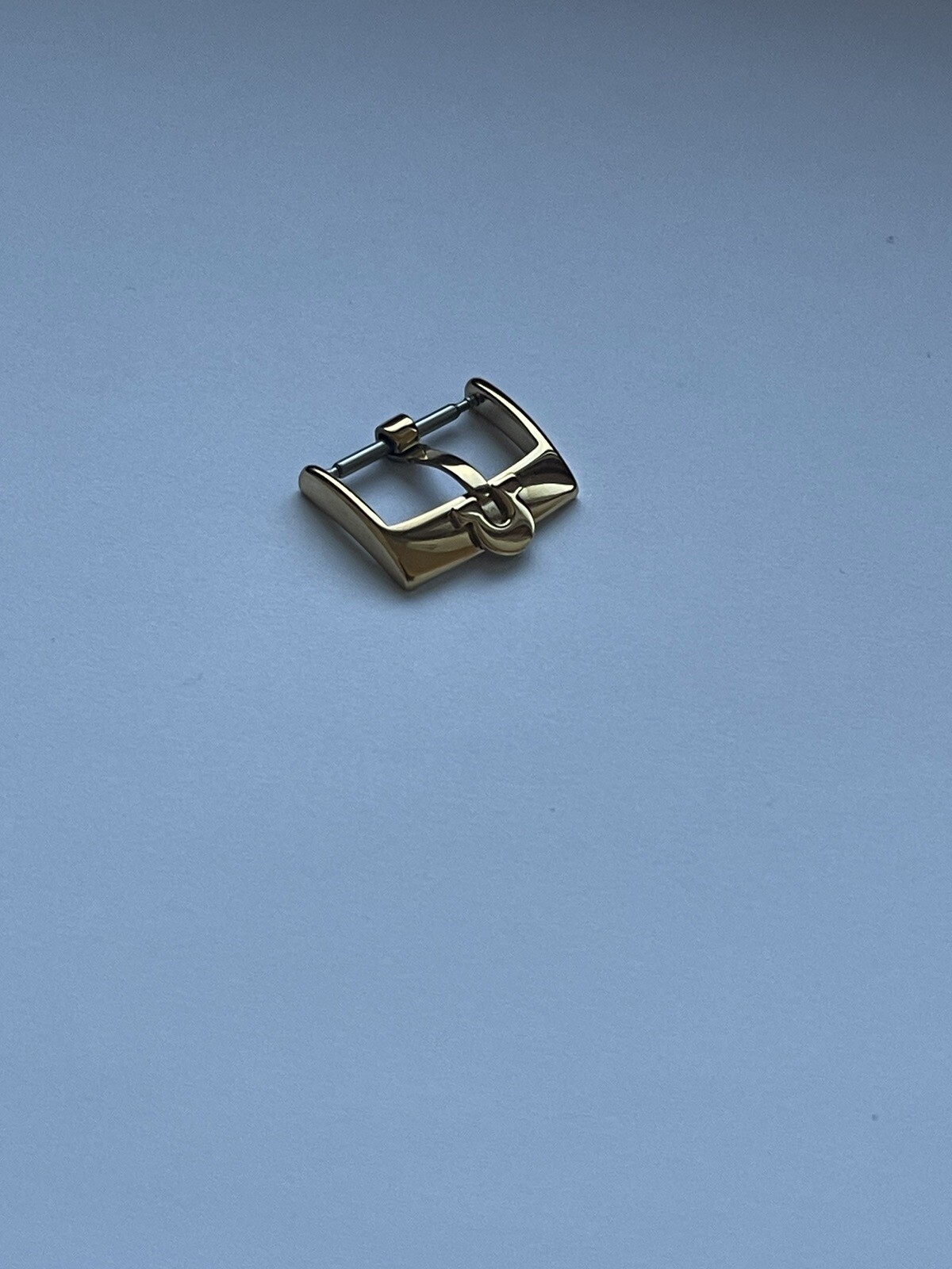 Beautiful New 16mm For OMEGA yellow Gold Plated Buckle BARGAIN!