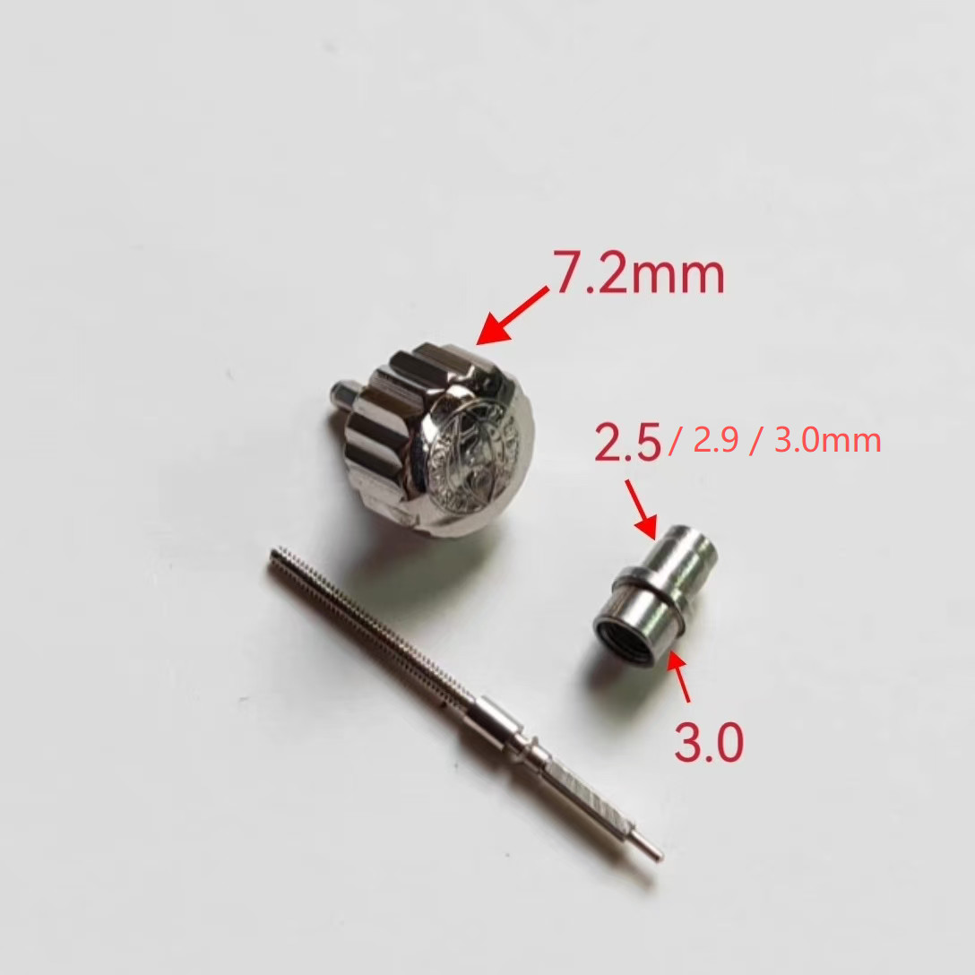 7.2mm Fits for all steel head crown accessories of International Pilot Series