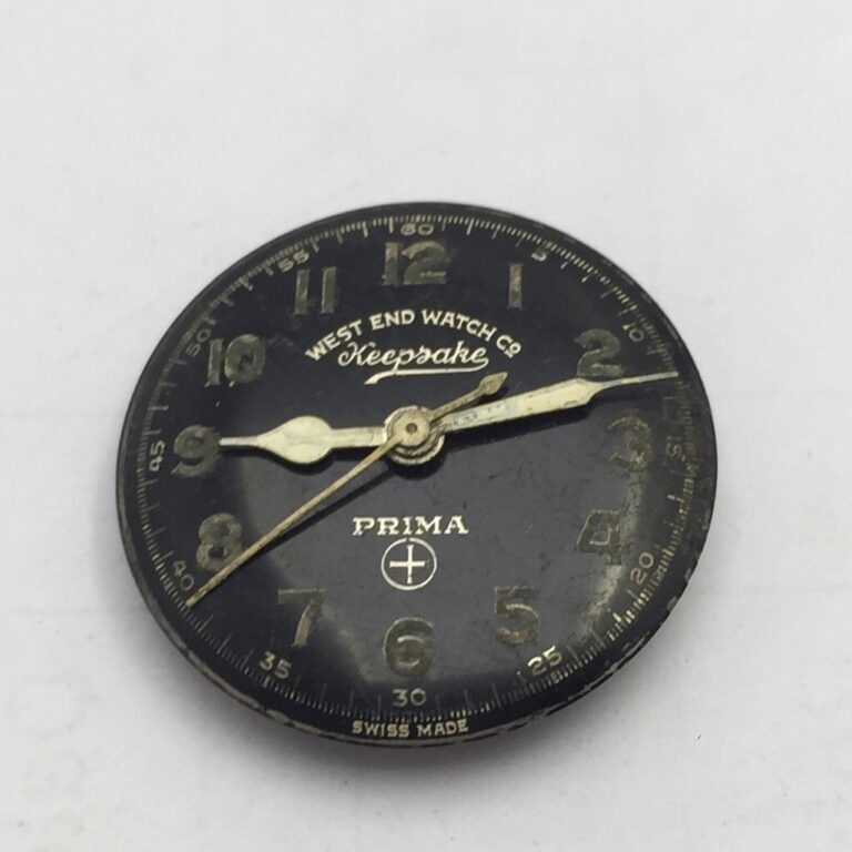 West End Watch Cal.371 Manual Winding Not Working Movement For Parts