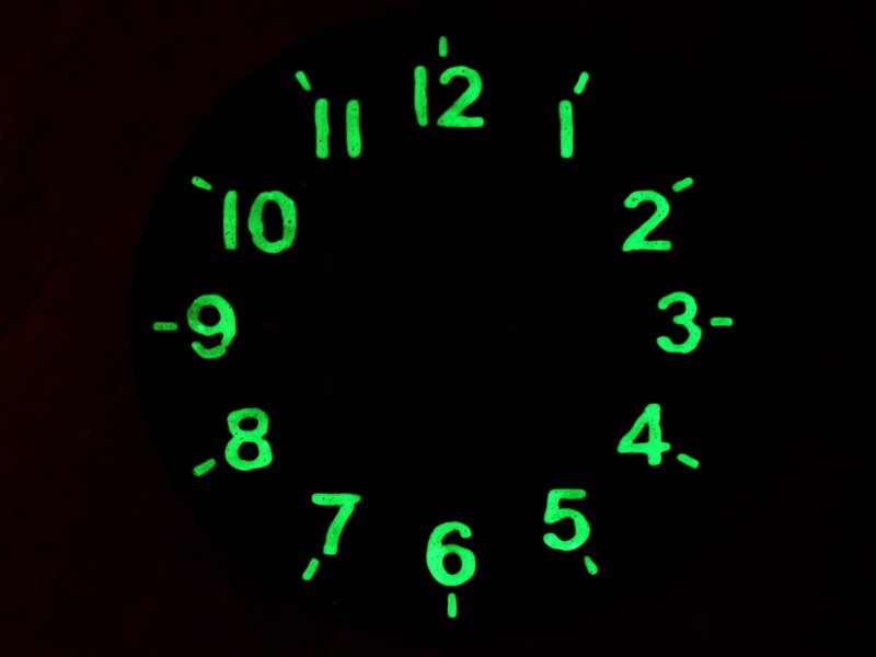 AVRM ZChZ Zlatoustovsk Vintage USSR Russia Tank T-34 Clock Dial Watch-face EXC!!