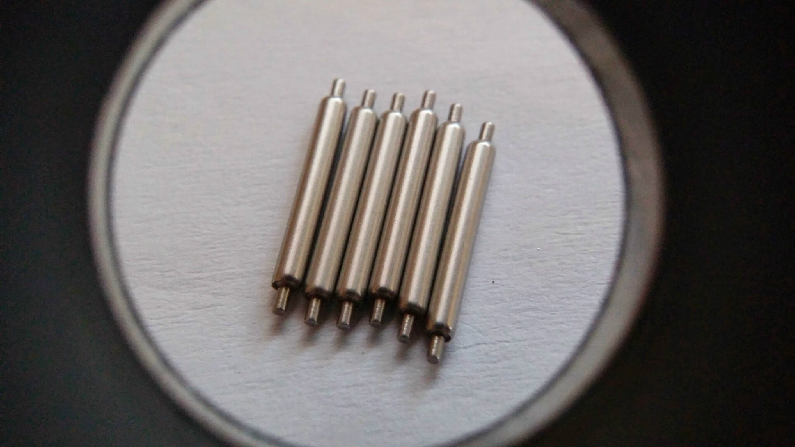 Unbranded S/S spring bars for case 6917, Ladies, old date 13mm (6 for ONE Price)